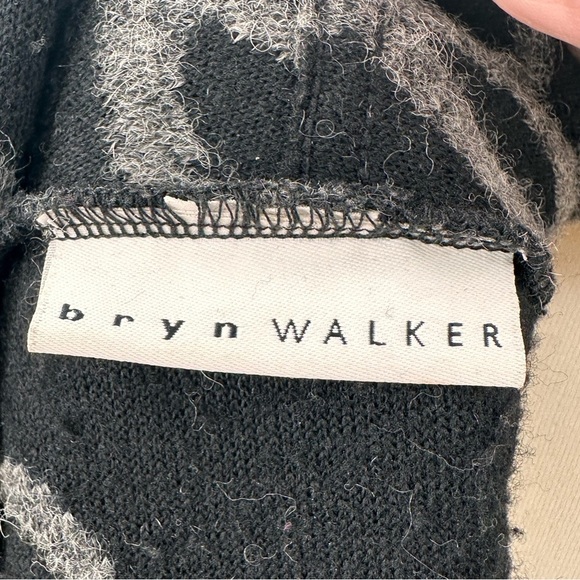 Bryn Walker Wool Blend Lagenlook Oversized Wrap Cardigan Coat Jacket Size Medium - Picture 4 of 6